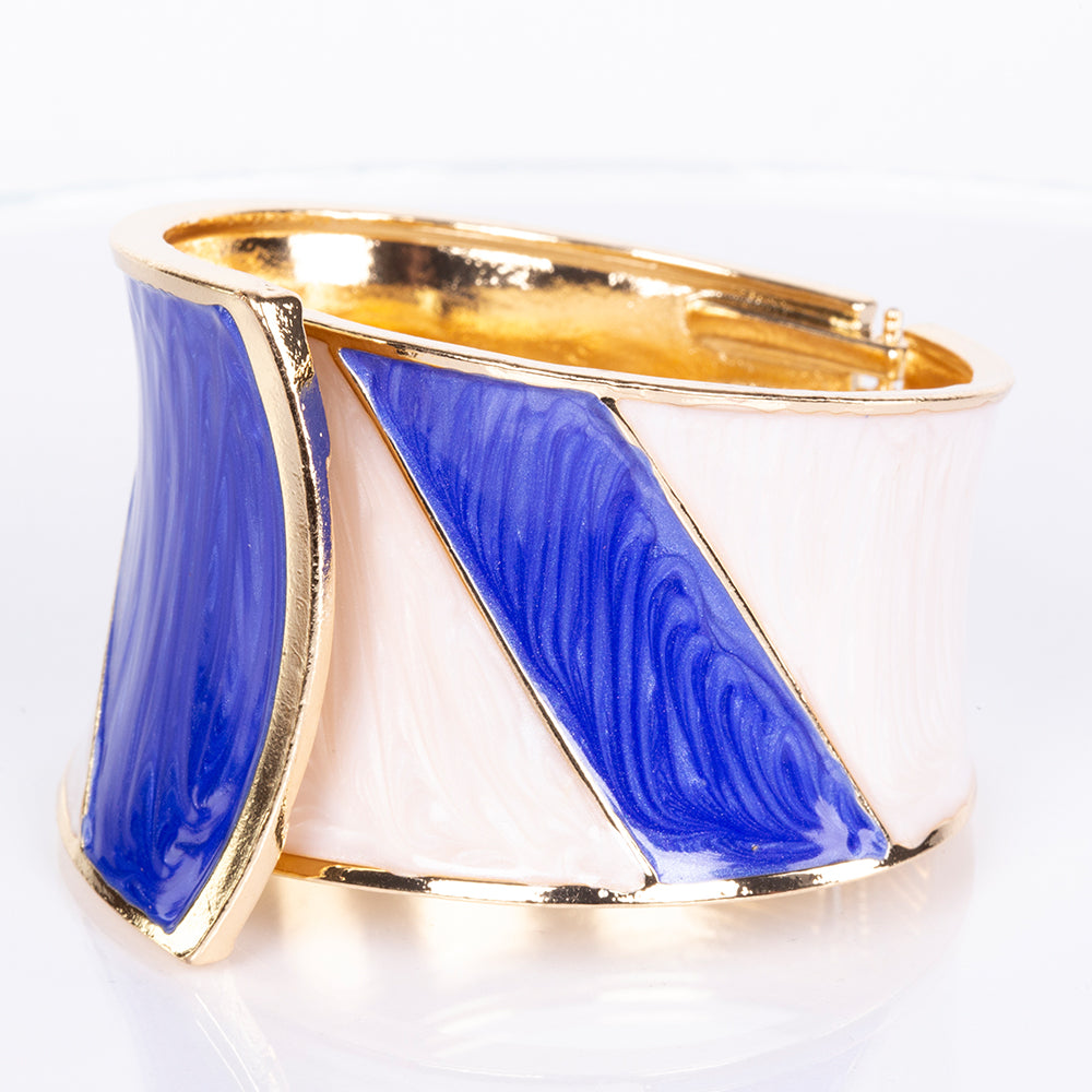 Armband aus goldplattiertesr Legierung mit Emaille 5 