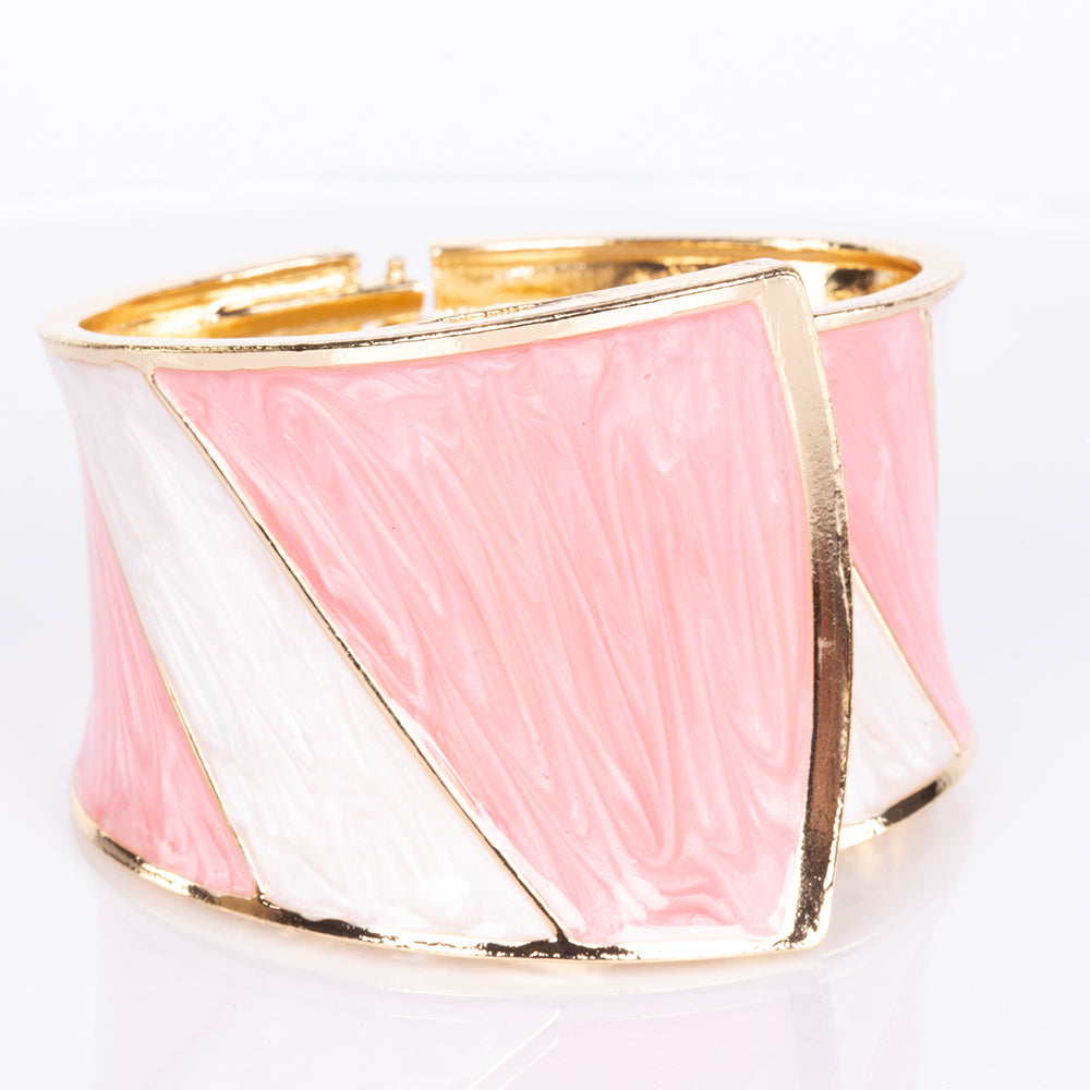 Armband aus goldplattiertesr Legierung mit Emaille 3 