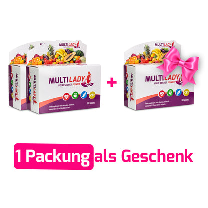 Multilady Multivitamin, 60 Tabletten