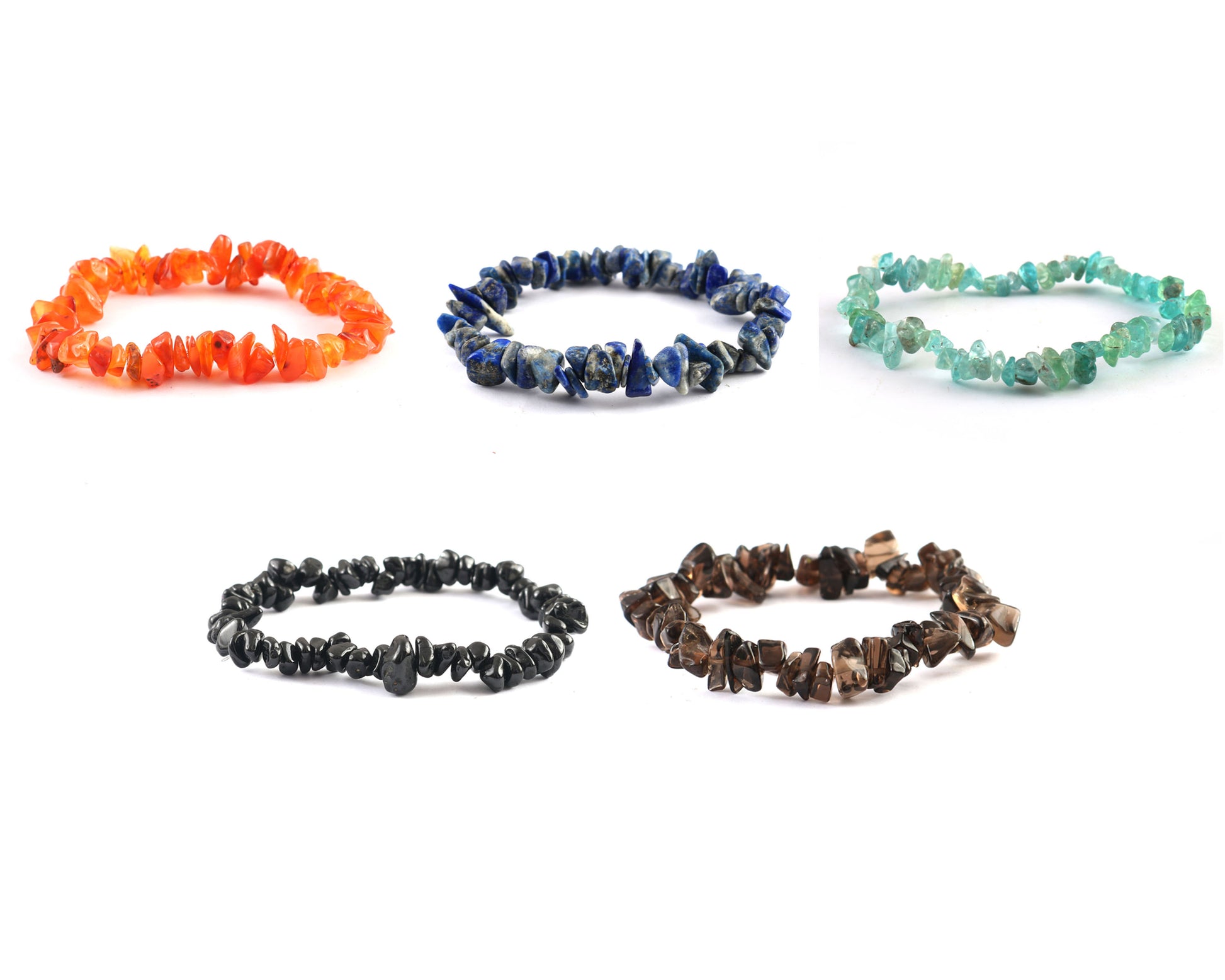 Schmuckgarnitur aus Nugget mit Labradorit und Zitrin 4 