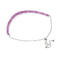 Silberarmband mit Rubin aus Mosambik