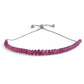 Silberarmband mit Rubin aus Mosambik