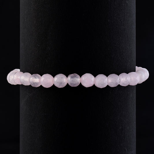 Künstlicher Perle Armband mit Rosenquarz