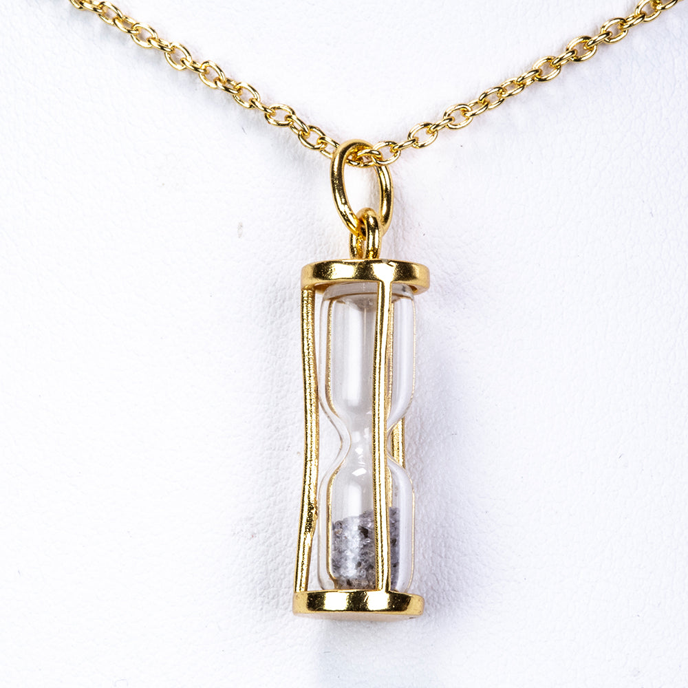 Halskette aus goldplattierter Legierung mit Tansanit 1 