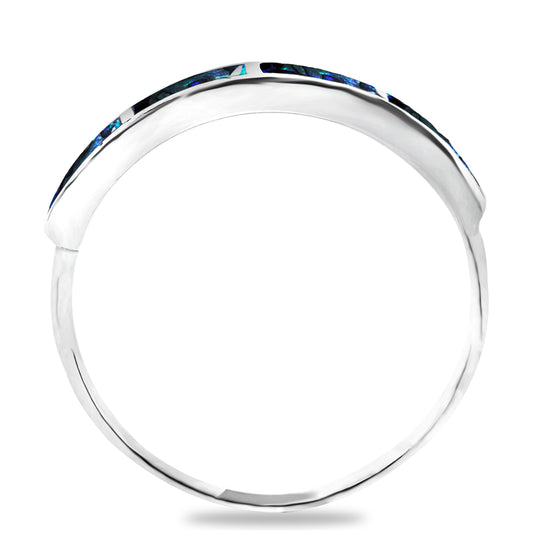 Silberring mit Abalone Muschel