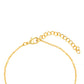 Goldplattierte Silberhalskette mit Lapislazuli