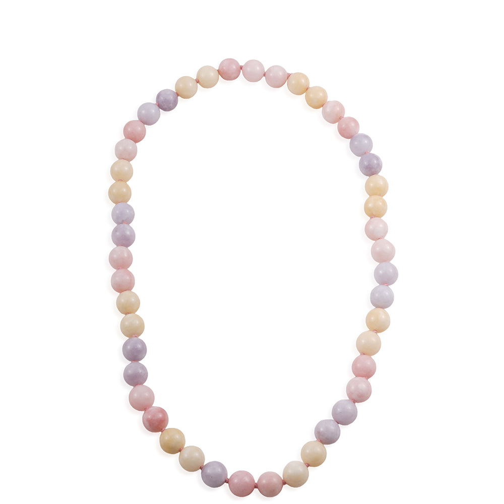 künstlicher Perle Halskette mit Jade