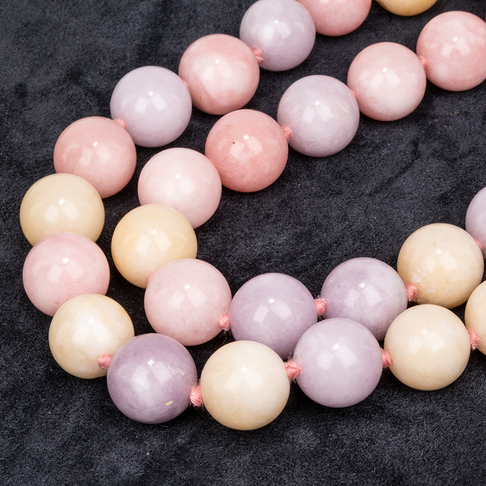 künstlicher Perle Halskette mit Jade 6 