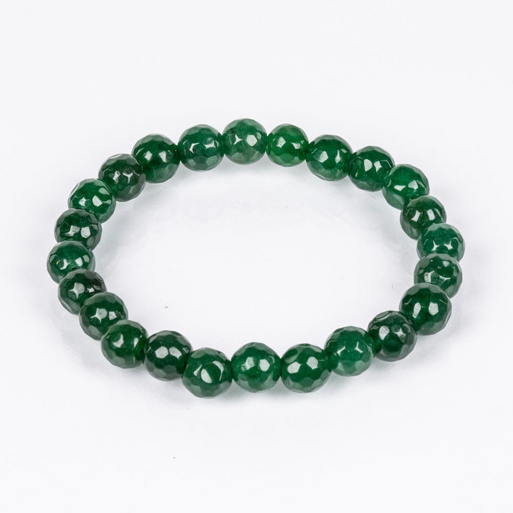 Schmuckgarnitur aus Nugget mit gelbem Jade und grünem Jade