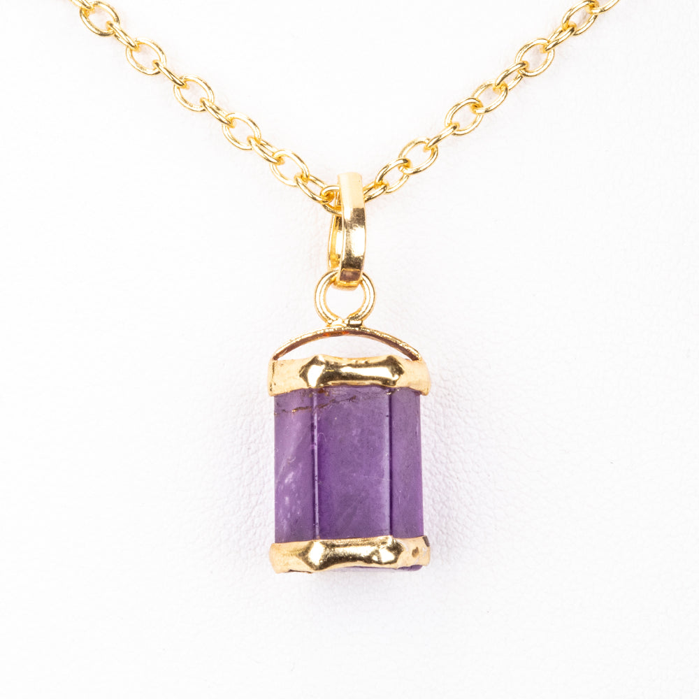 Halskette mit Amethyst