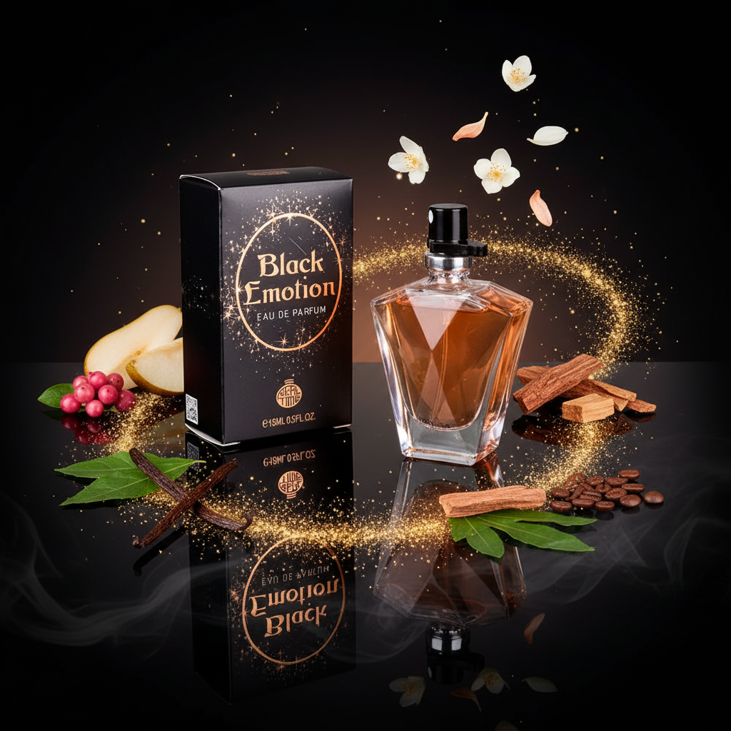 15 ml EDP „BLACK EMOTION” – orientalischer Vanilleduft 6 