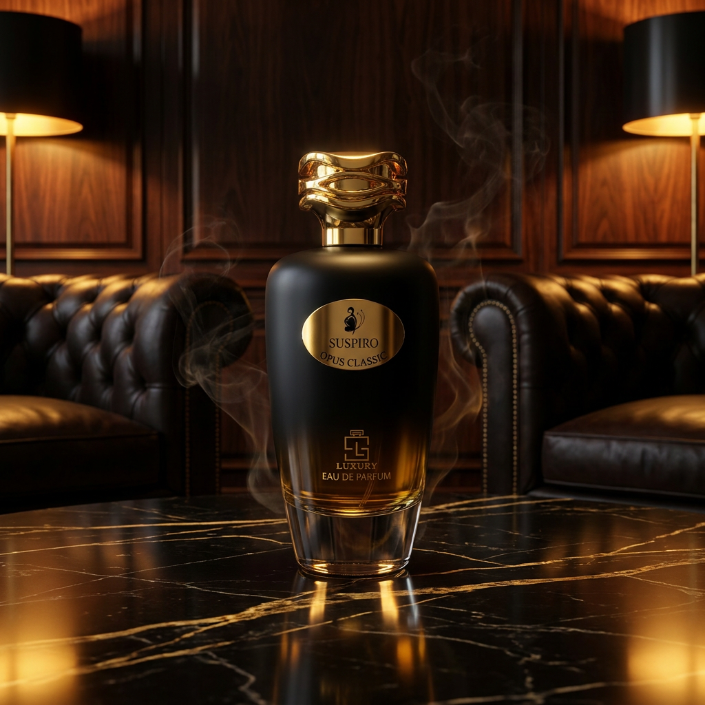 100 ml Eau de Perfume Oriental SUSPIRO OPUS CLASSIC (TOP: NUTMEG; MIDDLE: ROSE, YLANG; BASE: AMBER, CEDARWOOD, LEATHER, MUSK, PATCHOULI)