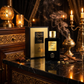 100 ml Eau de Perfume Oriental AMBER OUD BY KHALIS (TOP: CITRUS, LABDANUM, CLOVE, CINNAMON; MIDDLE: SANDALWOOD, CEDARWOOD, VETIVER; BASE: VANILLA, BALSAM, MUSK)