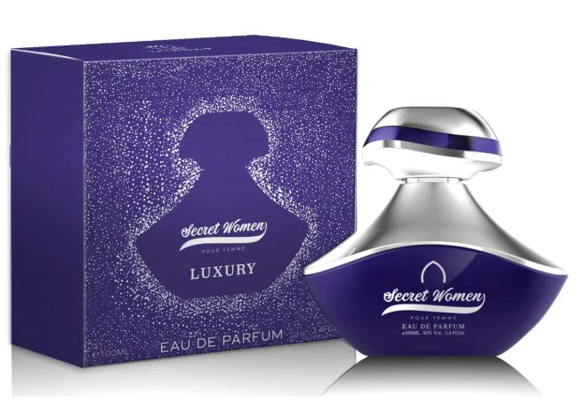 100 ml Eau de Perfume Oriental SECRET WOMEN (TOP: PEACH, BLACKCURRANT, GREEN; MIDDLE: TUBEROSE, WATERY; BASE: SANDALWOOD, LACTONE, COCONUT, MUSK) 1 