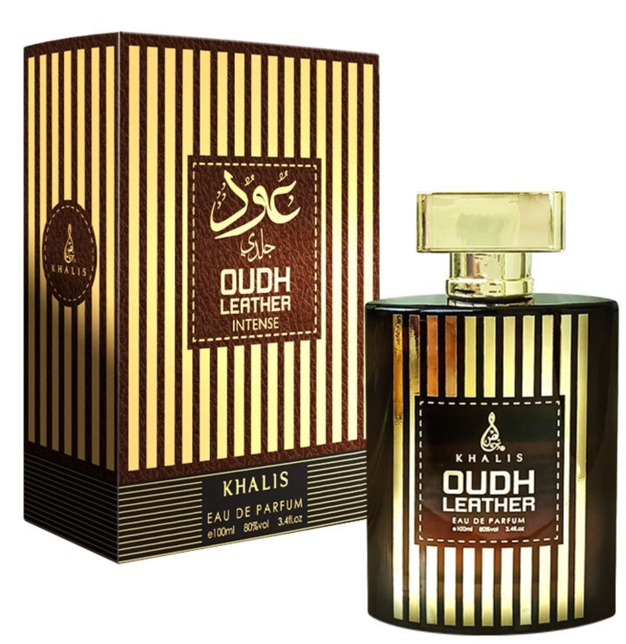 100 ml Eau de Perfume Oriental OUDH LEATHER INTENSE (TOP: BERGAMOT, GRAPEFRUIT; MIDDLE: CARAWAY, CANDIED FRUITS, CITRUS; BASE: PATCHOULI, VETIVER, LEATHER) 1 