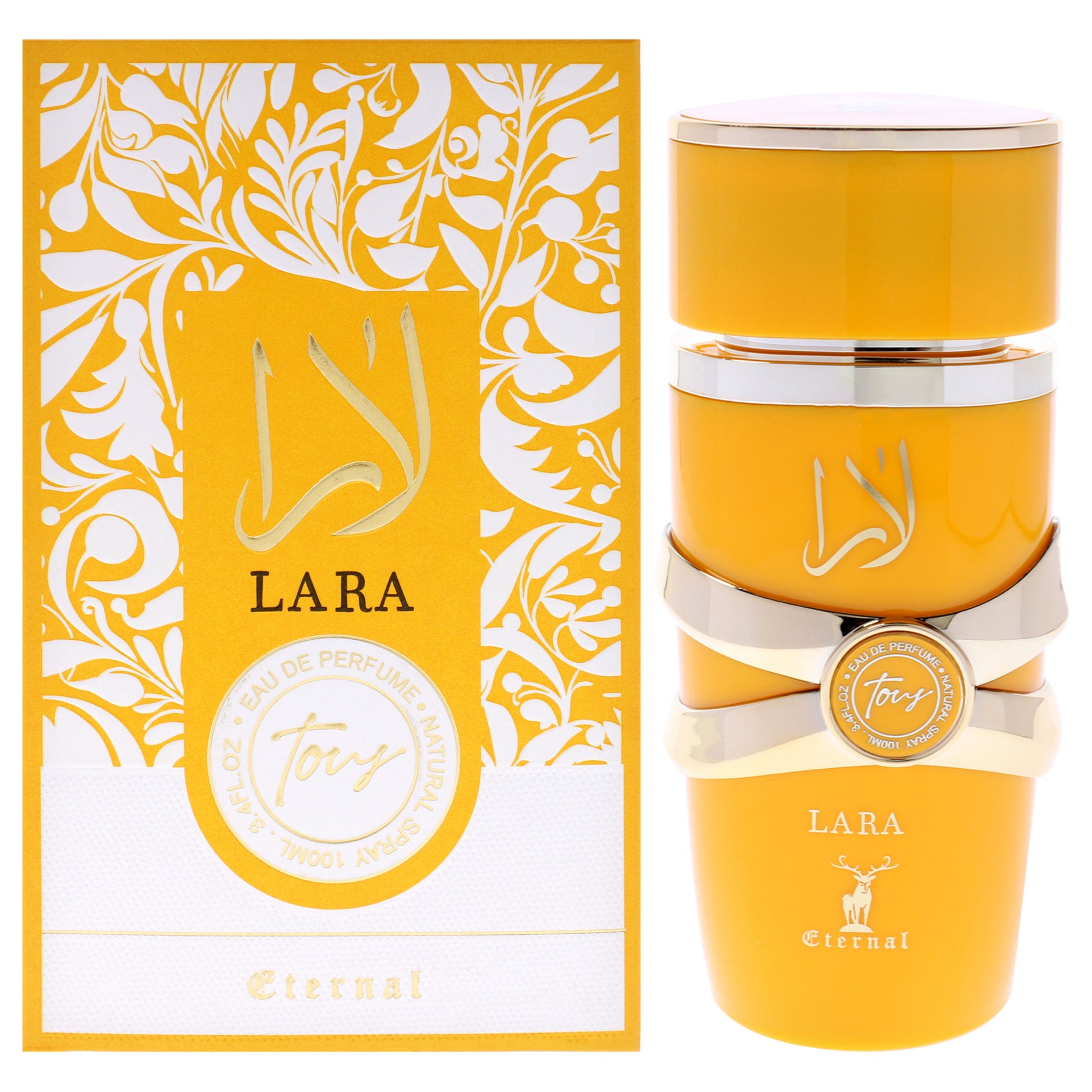 100 ml Eau de Perfume Oriental LARA TOUS (TOP: PEAR, PINEAPPLE, GRAPEFRUIT; MIDDLE: ROSE, COCONUT, TRANSPARENT FLORAL NOTES, JASMINE; BASE: VANILLA, AMBER, MUSK) 1 