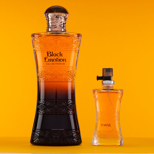100 ml + 15 ml Eau de Parfum "BLACK EMOTION" Orientalischer Vanilleduft für Frauen