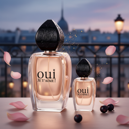 100 ml + 30 ml Eau de Parfum "OUI JE T’AIME" Fruchtiger Zypern-Duft für Frauen