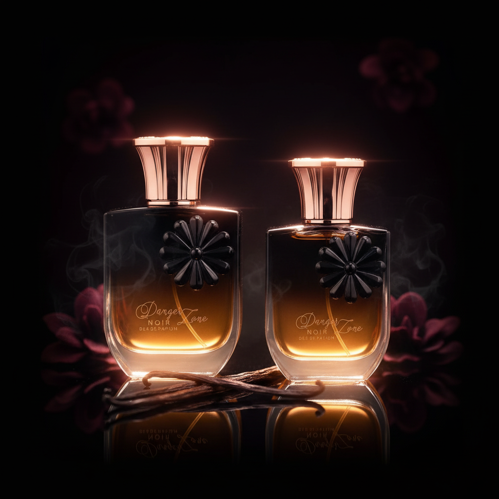 100 ml + 30 ml Eau de Parfum "DANGER ZONE NOIR" Orientalischer Vanilleduft für Frauen