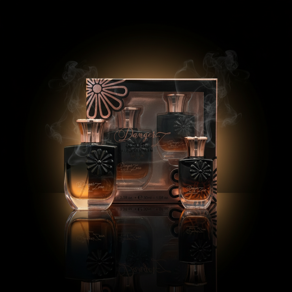 100 ml + 30 ml Eau de Parfum "DANGER ZONE NOIR" Orientalischer Vanilleduft für Frauen 4 