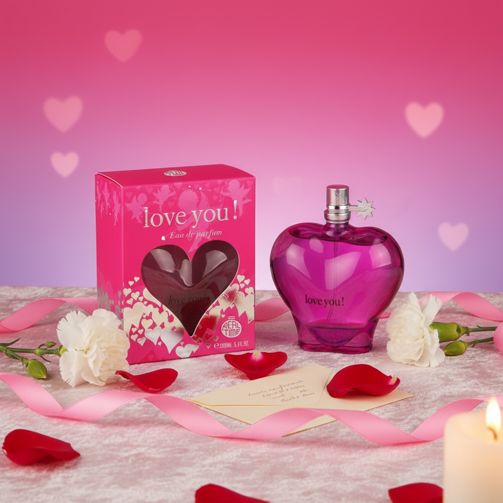 100 ml Eau de Parfum "Love You Pink" Fruchtiger Zitrusduft für Frauen
