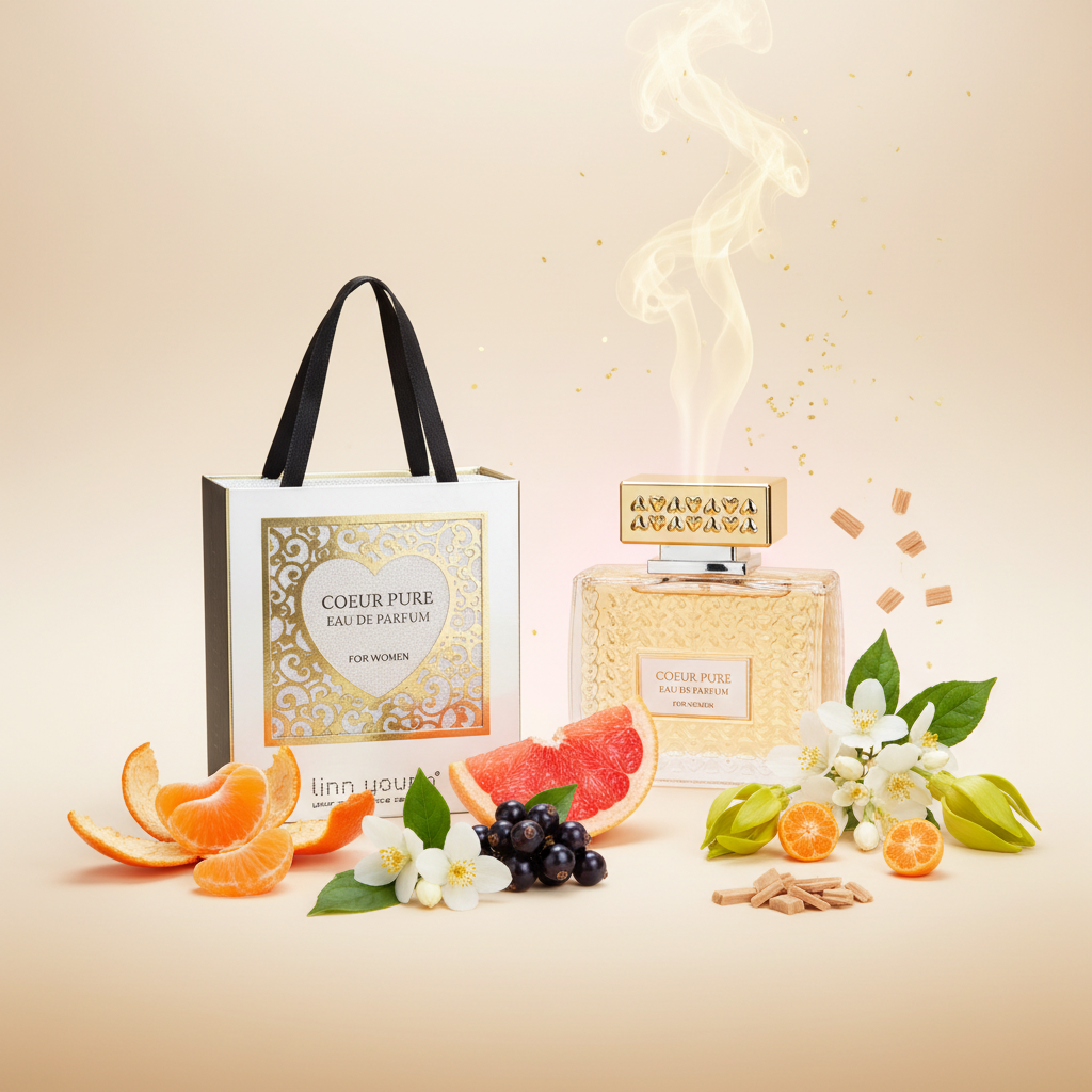 100 ml Eau de Parfum COEUR PURE Floraler Duft für Frauen