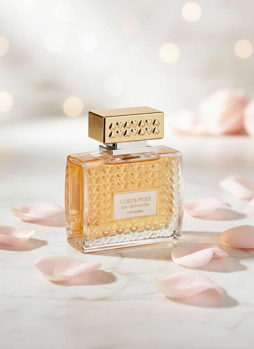100 ml Eau de Parfum COEUR PURE Floraler Duft für Frauen 4 