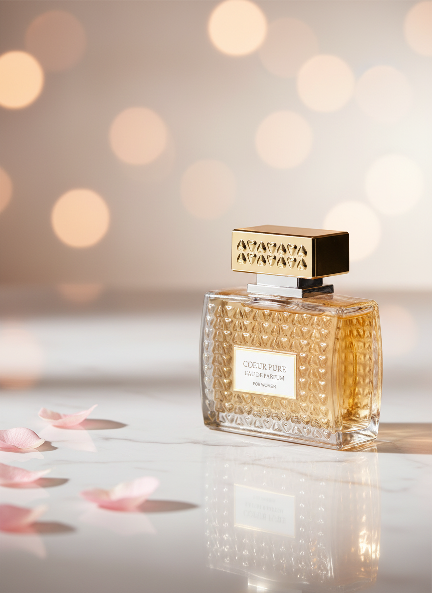 100 ml Eau de Parfum COEUR PURE Floraler Duft für Frauen 5 