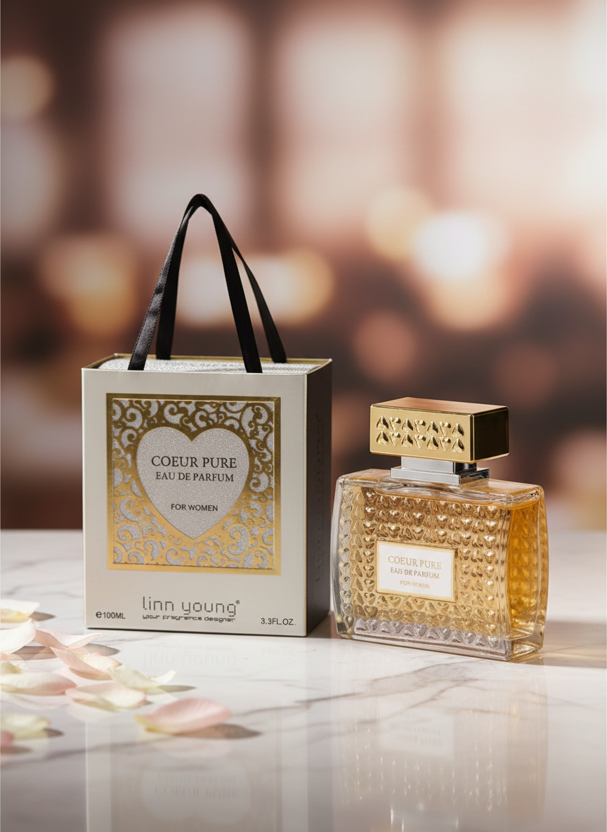 100 ml Eau de Parfum COEUR PURE Floraler Duft für Frauen
