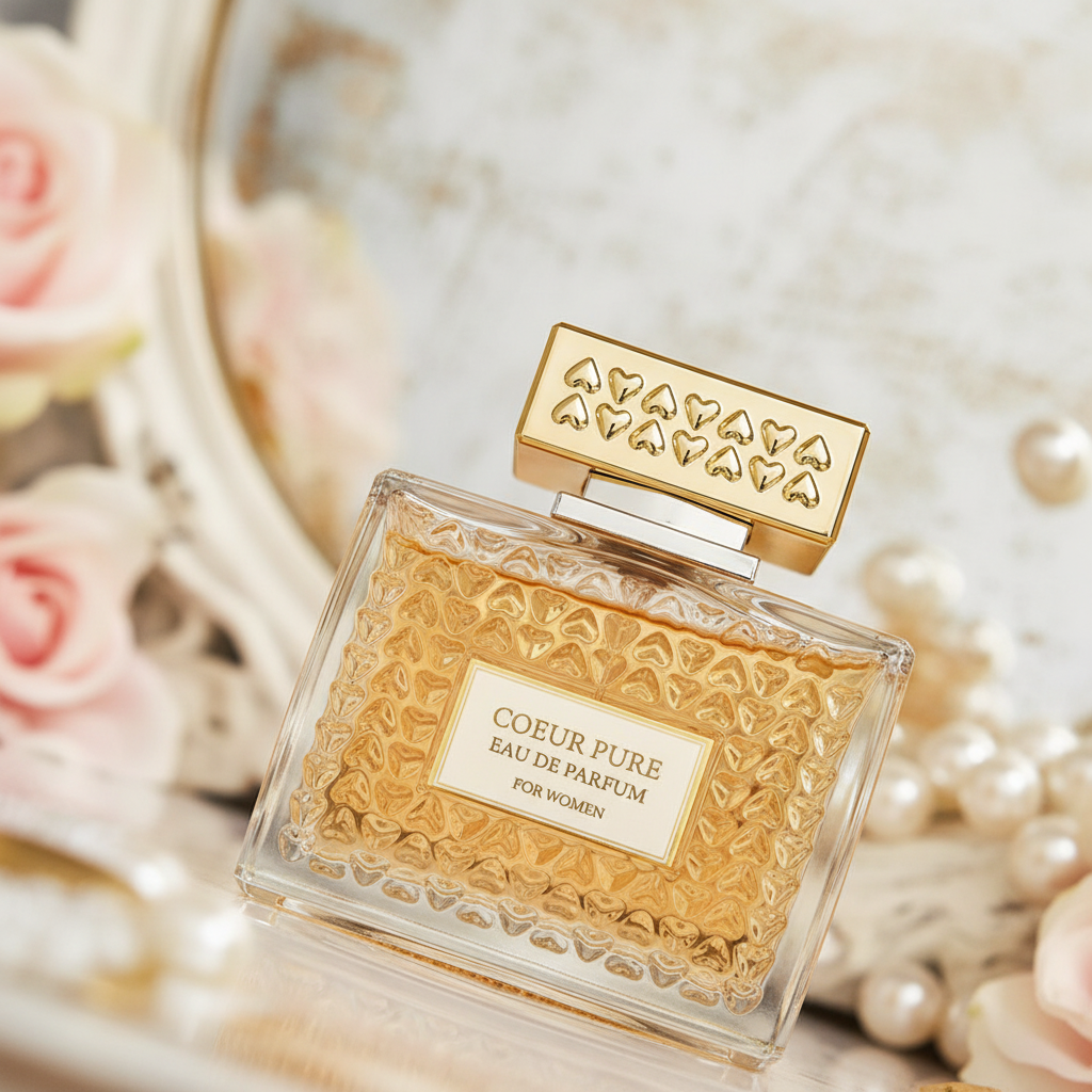 100 ml Eau de Parfum COEUR PURE Floraler Duft für Frauen