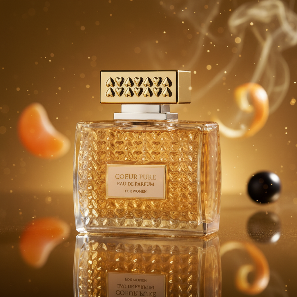 100 ml Eau de Parfum COEUR PURE Floraler Duft für Frauen