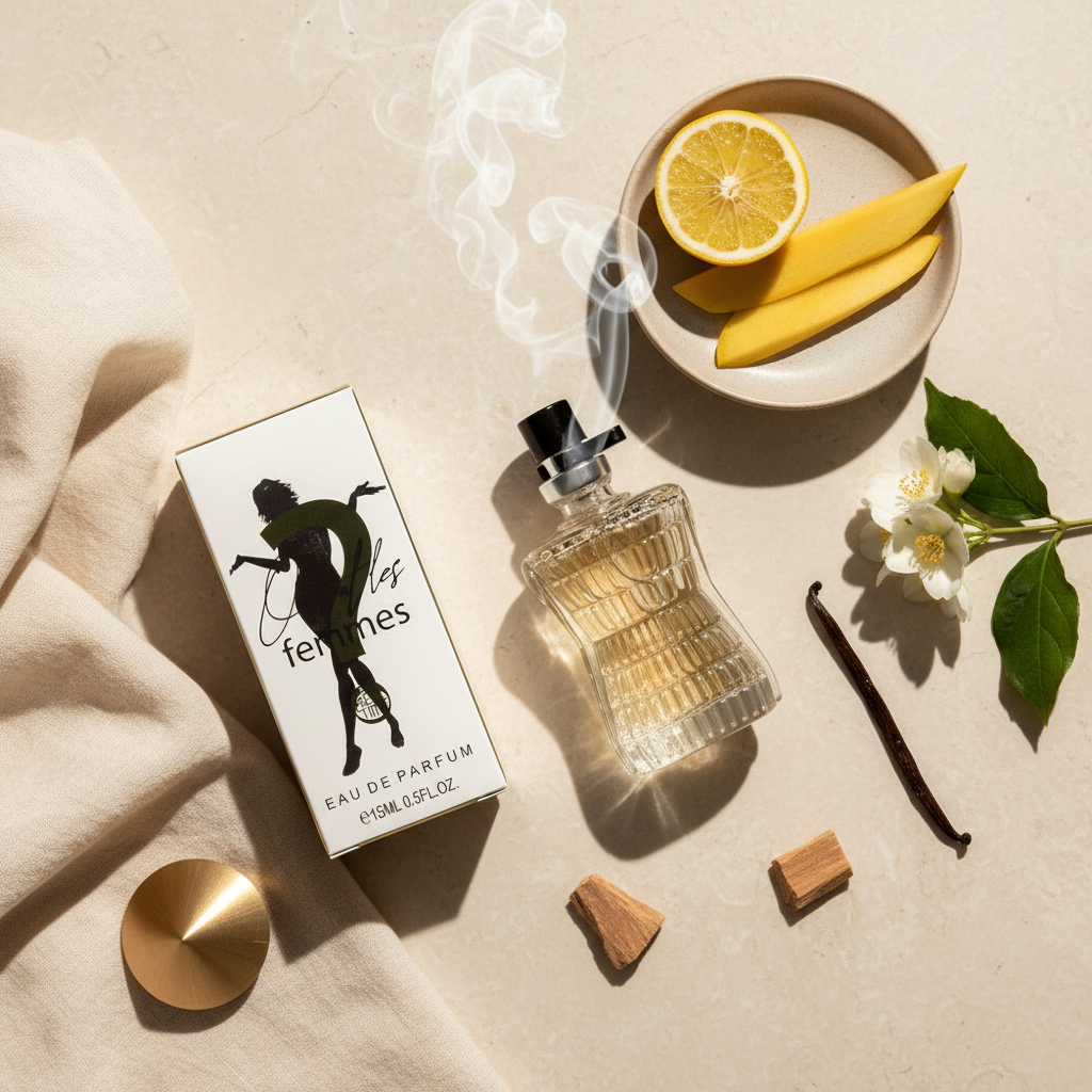 15ml EDP „OÙ SONT LES FEMMES” – floraler, holziger, moschusartiger Duft 8 