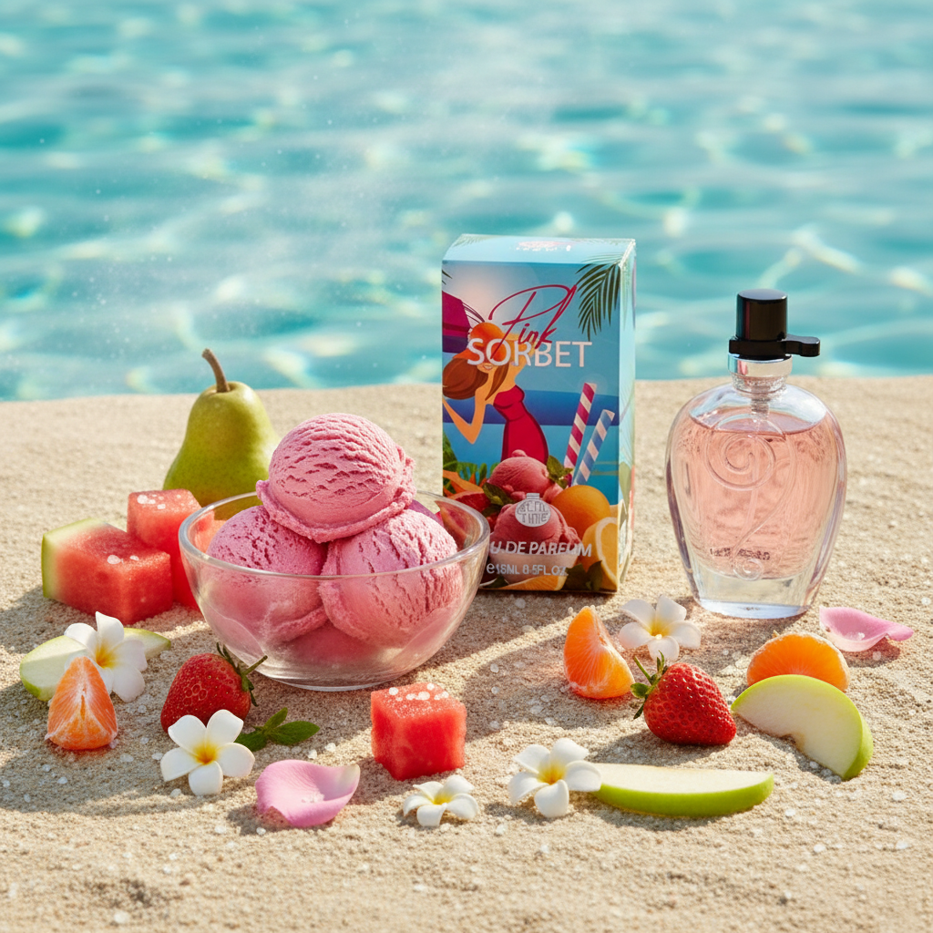 15 ml EDP „PINK SORBET” – fruchtiger aromatischer Duft 7 