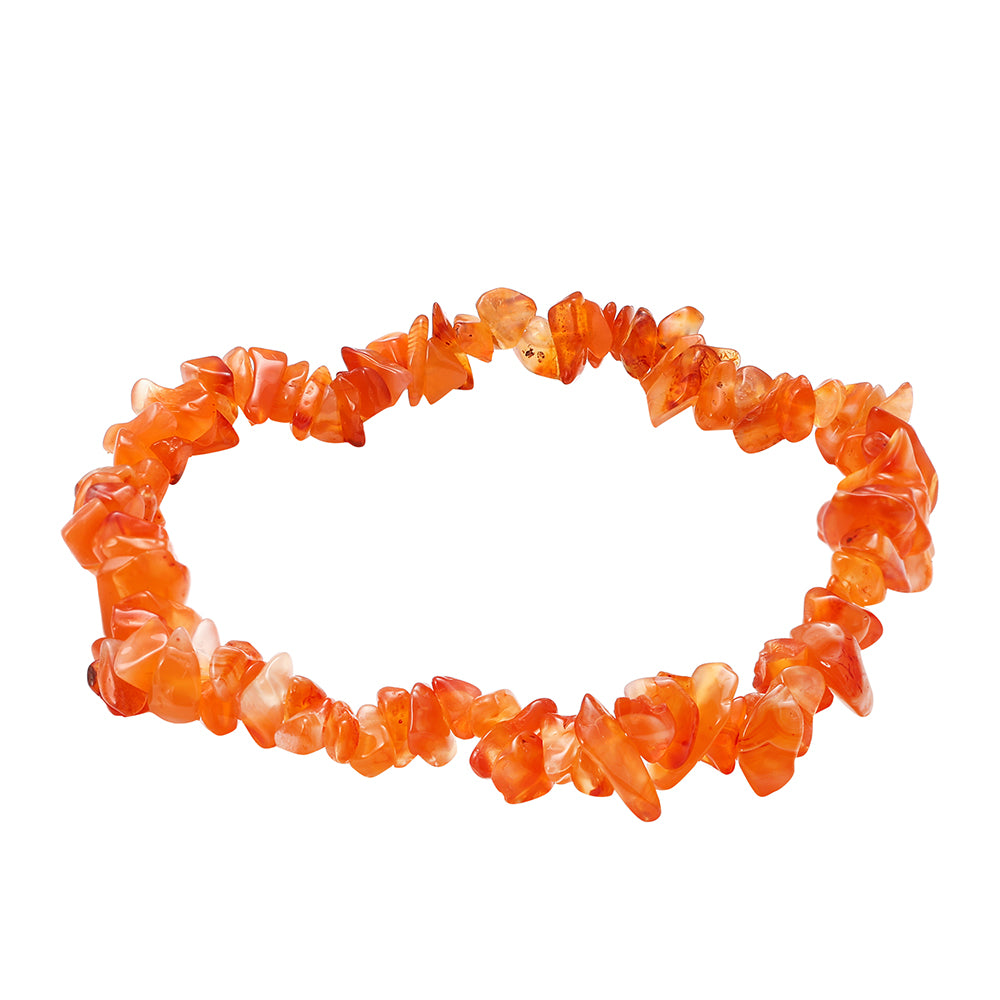 Schmuckgarnitur aus Nugget mit Amethyst und Karneol 4 