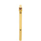 Goldplattierter Silberring mit rotem Diamant
