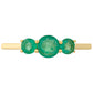 Goldring mit brasilianischem Smaragd
