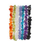 Schmuckgarnitur aus Nugget mit Tansanit und Amethyst