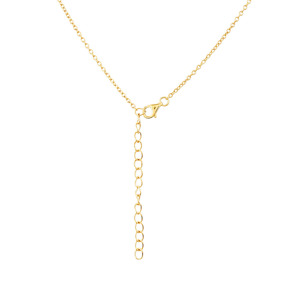 Goldplattierte Silberhalskette mit Amethyst und Citrin aus Madeira 2 