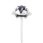 Silberring mit Thai Saphir