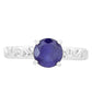 Silberring mit Thai Saphir