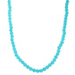 Nugget Halskette mit Paraiba Quarz