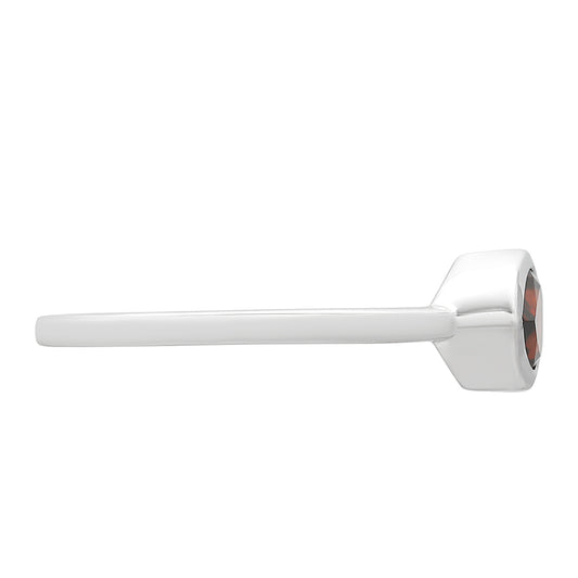 Silberring mit Granat