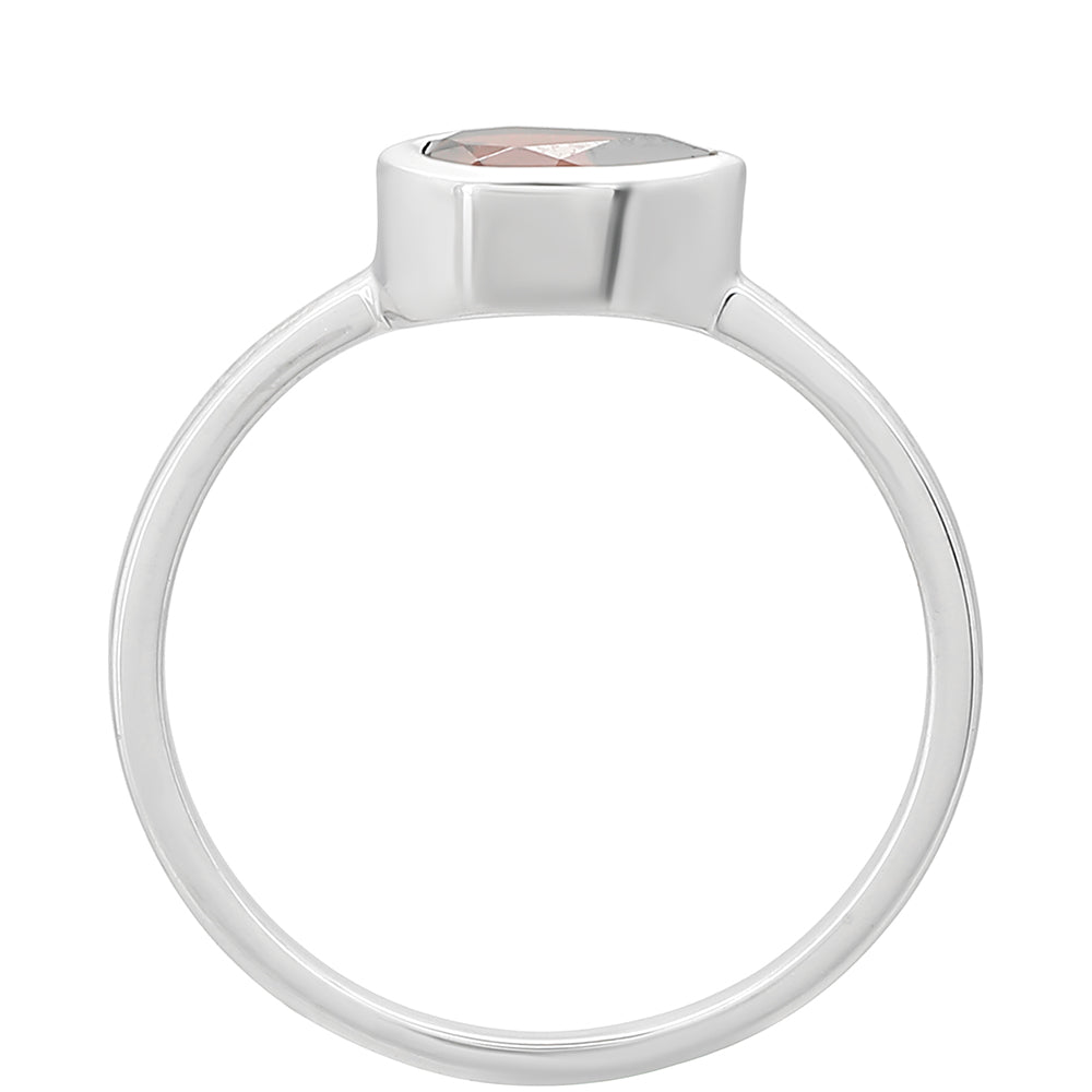 Silberring mit Granat 4 