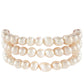 Goldplattiertes Silberarmband mit barocker Süßwasserzuchtperle