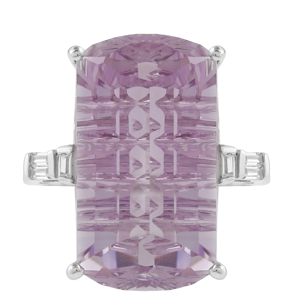 Silberring mit natürlichem Zirkon 1 