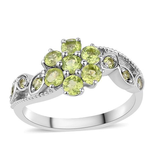 Silberring mit Peridot