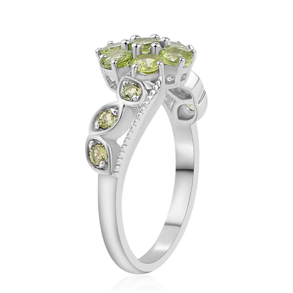 Silberring mit Peridot