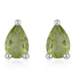 Silberohrringe mit Peridot