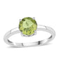 Silberring mit Peridot