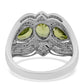 Silberring mit Peridot